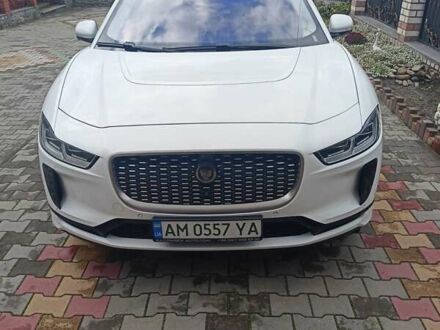 Белый Ягуар I-Pace, объемом двигателя 0 л и пробегом 118 тыс. км за 25800 $, фото 1 на Automoto.ua