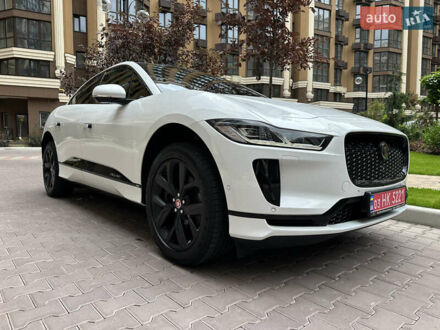 Белый Ягуар I-Pace, объемом двигателя 0 л и пробегом 80 тыс. км за 32200 $, фото 1 на Automoto.ua