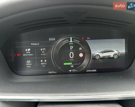 Черный Ягуар I-Pace, объемом двигателя 0 л и пробегом 105 тыс. км за 28500 $, фото 20 на Automoto.ua