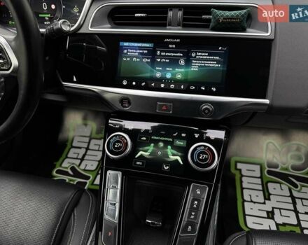 Черный Ягуар I-Pace, объемом двигателя 0 л и пробегом 79 тыс. км за 25700 $, фото 27 на Automoto.ua