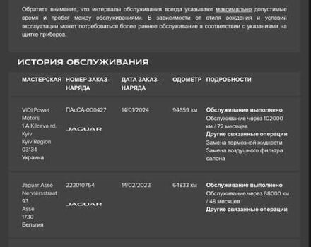 Черный Ягуар I-Pace, объемом двигателя 0 л и пробегом 102 тыс. км за 24990 $, фото 14 на Automoto.ua