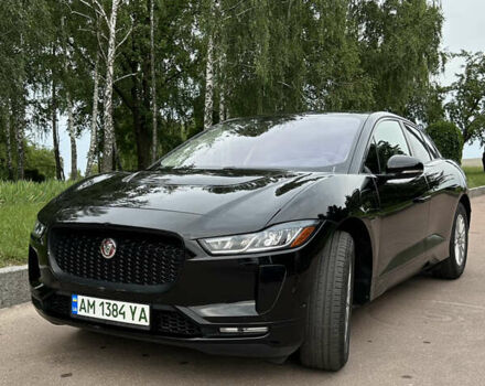 Черный Ягуар I-Pace, объемом двигателя 0 л и пробегом 62 тыс. км за 25999 $, фото 1 на Automoto.ua