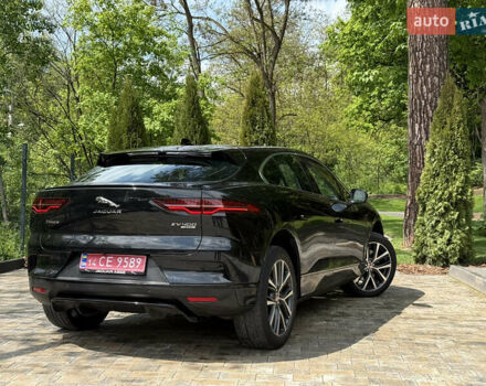Черный Ягуар I-Pace, объемом двигателя 0 л и пробегом 128 тыс. км за 21550 $, фото 1 на Automoto.ua