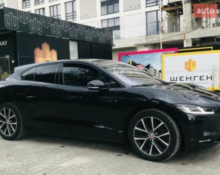 Черный Ягуар I-Pace, объемом двигателя 0 л и пробегом 56 тыс. км за 31000 $, фото 1 на Automoto.ua
