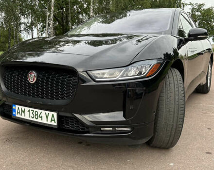 Черный Ягуар I-Pace, объемом двигателя 0 л и пробегом 62 тыс. км за 25999 $, фото 2 на Automoto.ua