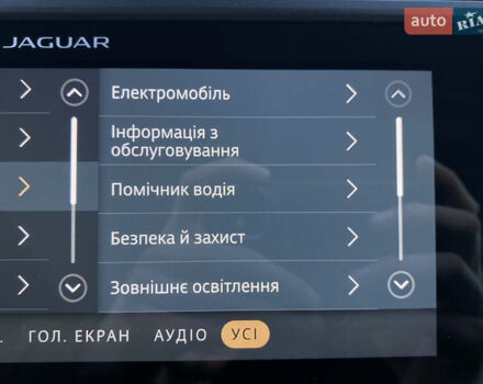 Черный Ягуар I-Pace, объемом двигателя 0 л и пробегом 64 тыс. км за 29900 $, фото 99 на Automoto.ua