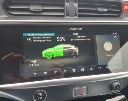 Черный Ягуар I-Pace, объемом двигателя 0 л и пробегом 121 тыс. км за 26900 $, фото 5 на Automoto.ua
