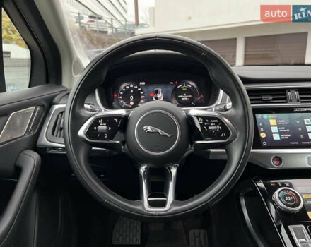 Черный Ягуар I-Pace, объемом двигателя 0 л и пробегом 46 тыс. км за 27200 $, фото 18 на Automoto.ua