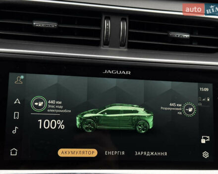 Черный Ягуар I-Pace, объемом двигателя 0 л и пробегом 91 тыс. км за 24900 $, фото 8 на Automoto.ua