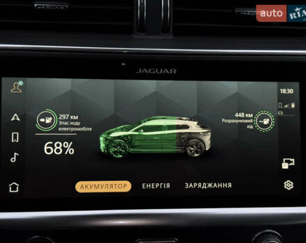 Черный Ягуар I-Pace, объемом двигателя 0 л и пробегом 91 тыс. км за 24900 $, фото 77 на Automoto.ua