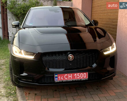 Черный Ягуар I-Pace, объемом двигателя 0 л и пробегом 77 тыс. км за 35550 $, фото 1 на Automoto.ua