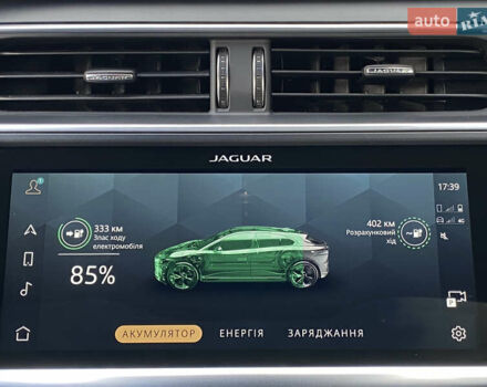 Черный Ягуар I-Pace, объемом двигателя 0 л и пробегом 42 тыс. км за 34899 $, фото 45 на Automoto.ua