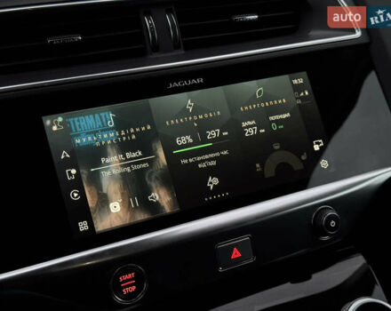 Черный Ягуар I-Pace, объемом двигателя 0 л и пробегом 91 тыс. км за 24900 $, фото 72 на Automoto.ua