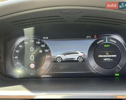 Чорний Ягуар I-Pace, об'ємом двигуна 0 л та пробігом 64 тис. км за 37900 $, фото 36 на Automoto.ua