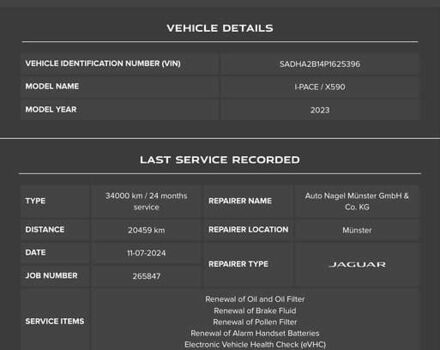Черный Ягуар I-Pace, объемом двигателя 0 л и пробегом 29 тыс. км за 41900 $, фото 38 на Automoto.ua