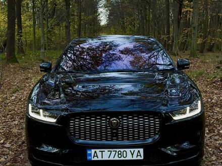 Черный Ягуар I-Pace, объемом двигателя 0 л и пробегом 37 тыс. км за 32400 $, фото 1 на Automoto.ua
