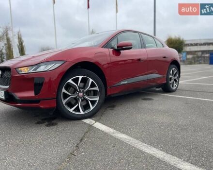 Красный Ягуар I-Pace, объемом двигателя 0 л и пробегом 107 тыс. км за 23500 $, фото 1 на Automoto.ua