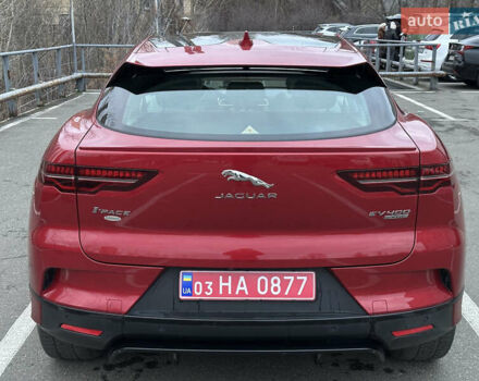 Красный Ягуар I-Pace, объемом двигателя 0 л и пробегом 100 тыс. км за 23900 $, фото 7 на Automoto.ua