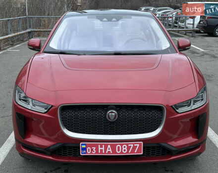 Красный Ягуар I-Pace, объемом двигателя 0 л и пробегом 100 тыс. км за 23900 $, фото 1 на Automoto.ua