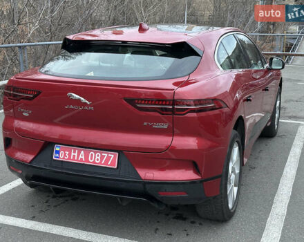 Красный Ягуар I-Pace, объемом двигателя 0 л и пробегом 100 тыс. км за 23900 $, фото 8 на Automoto.ua