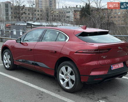 Красный Ягуар I-Pace, объемом двигателя 0 л и пробегом 100 тыс. км за 23900 $, фото 5 на Automoto.ua