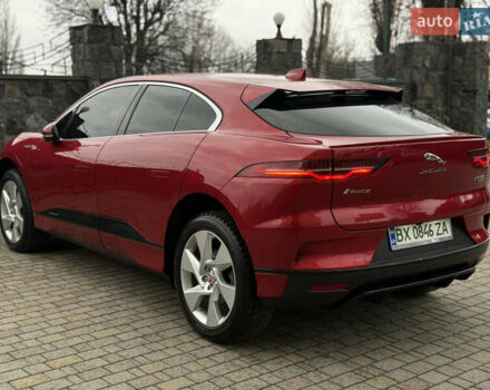 Красный Ягуар I-Pace, объемом двигателя 0 л и пробегом 158 тыс. км за 25999 $, фото 1 на Automoto.ua