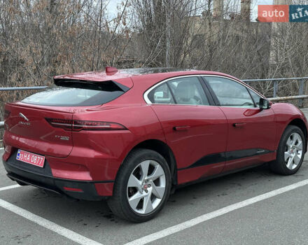 Красный Ягуар I-Pace, объемом двигателя 0 л и пробегом 100 тыс. км за 23900 $, фото 9 на Automoto.ua