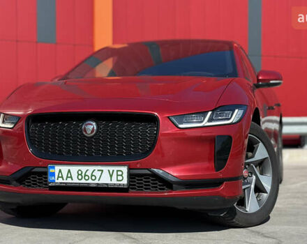 Красный Ягуар I-Pace, объемом двигателя 0 л и пробегом 101 тыс. км за 28900 $, фото 1 на Automoto.ua