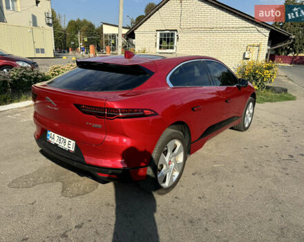 Красный Ягуар I-Pace, объемом двигателя 0 л и пробегом 69 тыс. км за 34500 $, фото 2 на Automoto.ua
