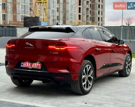 Красный Ягуар I-Pace, объемом двигателя 0 л и пробегом 142 тыс. км за 23500 $, фото 29 на Automoto.ua