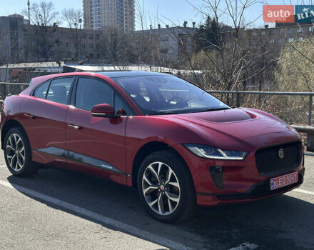 Красный Ягуар I-Pace, объемом двигателя 0 л и пробегом 110 тыс. км за 23999 $, фото 1 на Automoto.ua