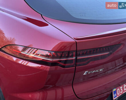 Красный Ягуар I-Pace, объемом двигателя 0 л и пробегом 110 тыс. км за 23999 $, фото 20 на Automoto.ua