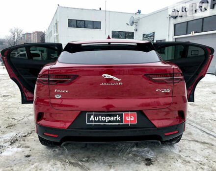 Красный Ягуар I-Pace, объемом двигателя 0 л и пробегом 27 тыс. км за 53990 $, фото 11 на Automoto.ua