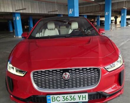 Красный Ягуар I-Pace, объемом двигателя 0 л и пробегом 66 тыс. км за 32300 $, фото 2 на Automoto.ua