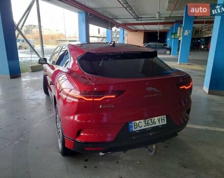Красный Ягуар I-Pace, объемом двигателя 0 л и пробегом 66 тыс. км за 32300 $, фото 5 на Automoto.ua