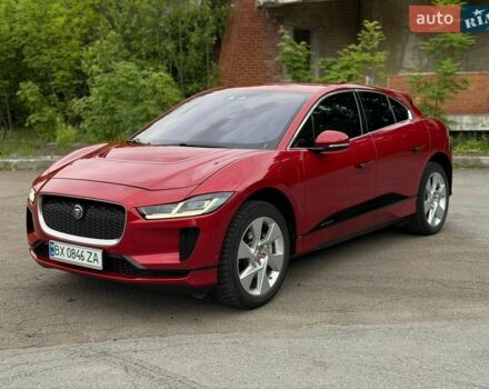 Красный Ягуар I-Pace, объемом двигателя 0 л и пробегом 168 тыс. км за 25500 $, фото 1 на Automoto.ua