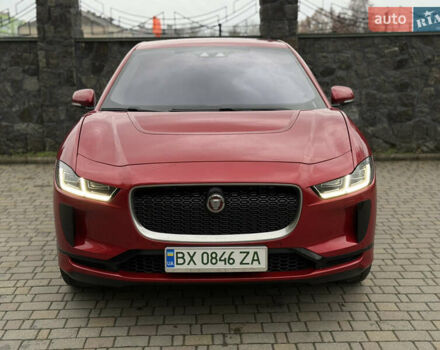 Красный Ягуар I-Pace, объемом двигателя 0 л и пробегом 158 тыс. км за 25999 $, фото 1 на Automoto.ua