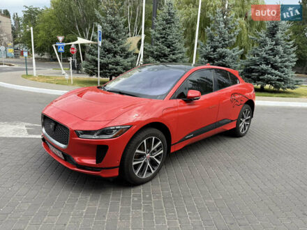 Красный Ягуар I-Pace, объемом двигателя 0 л и пробегом 45 тыс. км за 27770 $, фото 1 на Automoto.ua