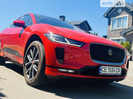 Красный Ягуар I-Pace, объемом двигателя 0 л и пробегом 95 тыс. км за 28900 $, фото 1 на Automoto.ua