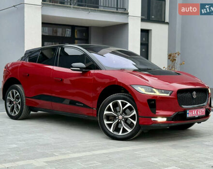 Красный Ягуар I-Pace, объемом двигателя 0 л и пробегом 142 тыс. км за 23500 $, фото 1 на Automoto.ua
