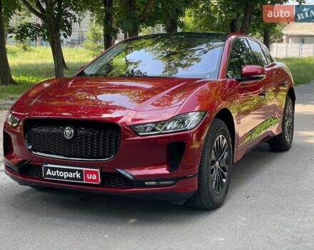 Красный Ягуар I-Pace, объемом двигателя 0 л и пробегом 27 тыс. км за 32390 $, фото 1 на Automoto.ua
