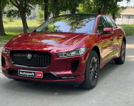 Красный Ягуар I-Pace, объемом двигателя 0 л и пробегом 27 тыс. км за 34690 $, фото 1 на Automoto.ua