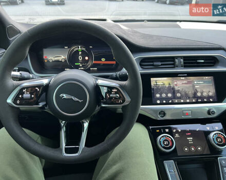 Серый Ягуар I-Pace, объемом двигателя 0 л и пробегом 65 тыс. км за 22500 $, фото 2 на Automoto.ua