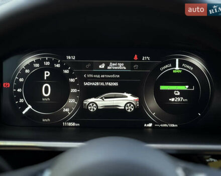 Сірий Ягуар I-Pace, об'ємом двигуна 0 л та пробігом 112 тис. км за 22000 $, фото 89 на Automoto.ua