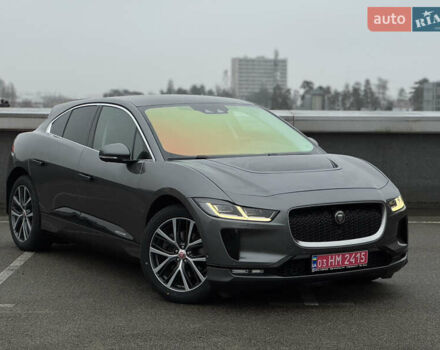 Серый Ягуар I-Pace, объемом двигателя 0 л и пробегом 54 тыс. км за 29400 $, фото 1 на Automoto.ua