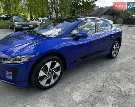 Синий Ягуар I-Pace, объемом двигателя 0 л и пробегом 32 тыс. км за 23400 $, фото 3 на Automoto.ua