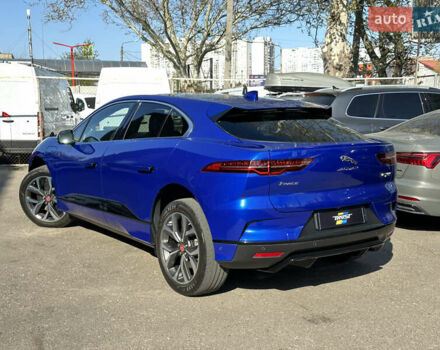 Синий Ягуар I-Pace, объемом двигателя 0 л и пробегом 31 тыс. км за 31500 $, фото 12 на Automoto.ua