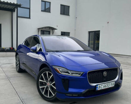 Синий Ягуар I-Pace, объемом двигателя 0 л и пробегом 126 тыс. км за 23999 $, фото 1 на Automoto.ua