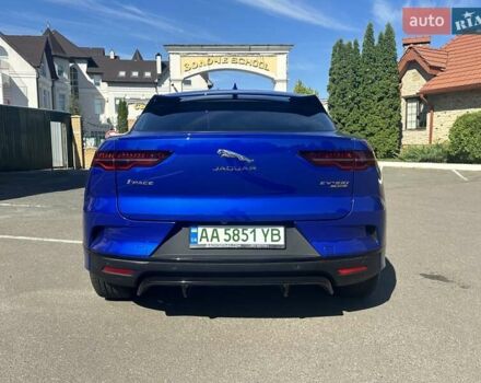 Синий Ягуар I-Pace, объемом двигателя 0 л и пробегом 71 тыс. км за 28500 $, фото 5 на Automoto.ua