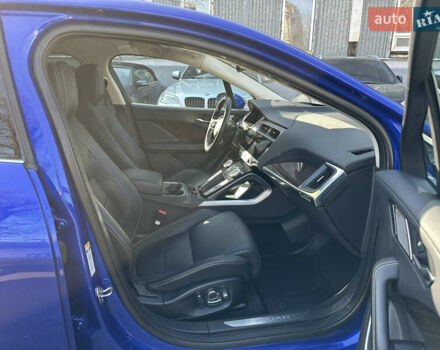 Синий Ягуар I-Pace, объемом двигателя 0 л и пробегом 31 тыс. км за 31500 $, фото 48 на Automoto.ua